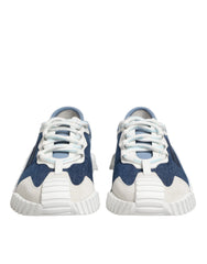 Dolce & Gabbana Multicolor Cotton Low Top NS1 Sneakers Shoes - EU45/US12