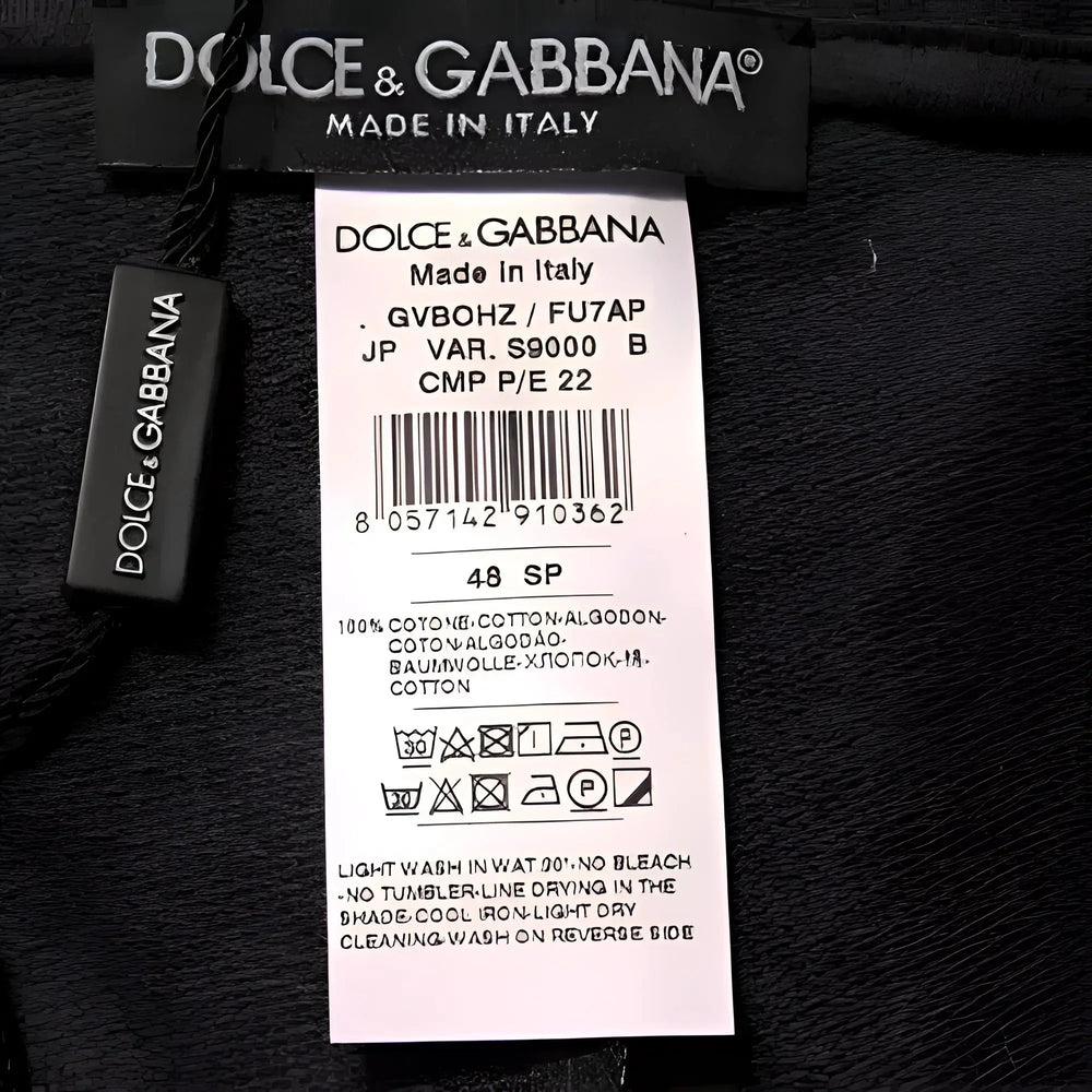 Dolce & Gabbana Multicolor Cotton Patchwork Men Cargo Pants - IT48 | M - Cargo Pants