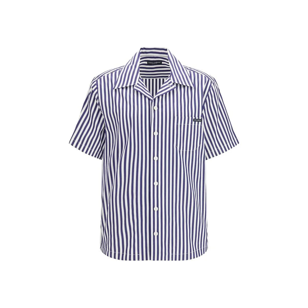 Dolce & Gabbana Multicolor Cotton Pattern Shirt