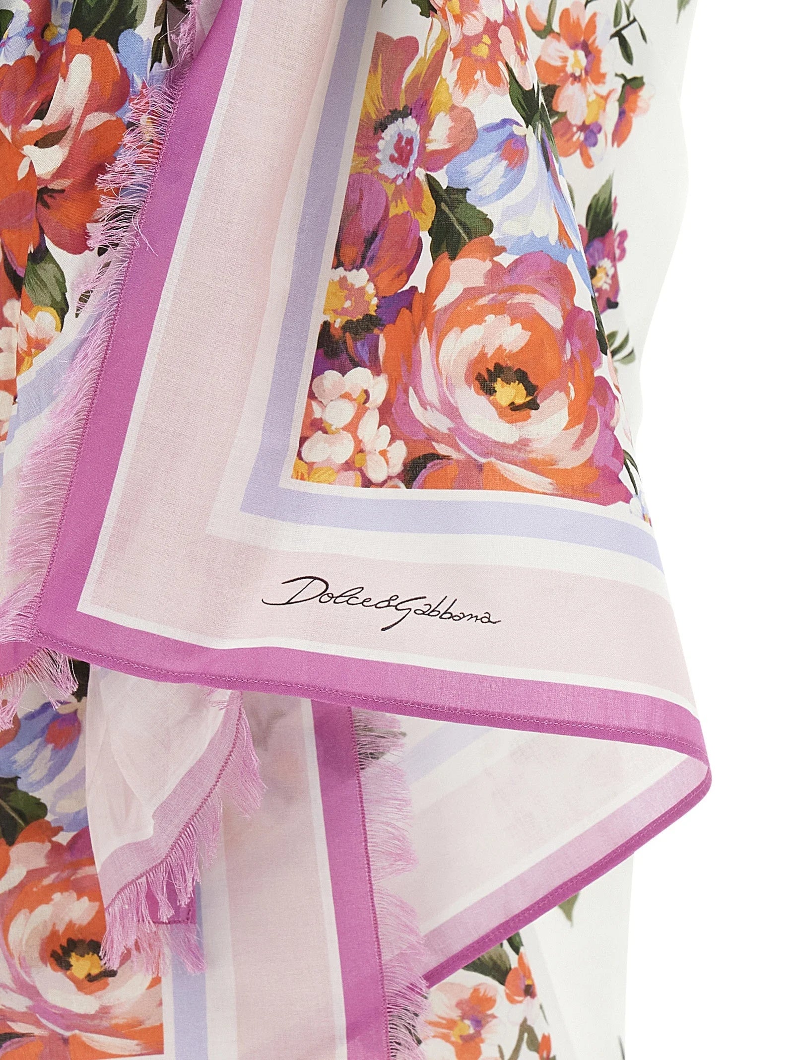 Dolce & Gabbana Multicolor Cotton Skirt - One Size