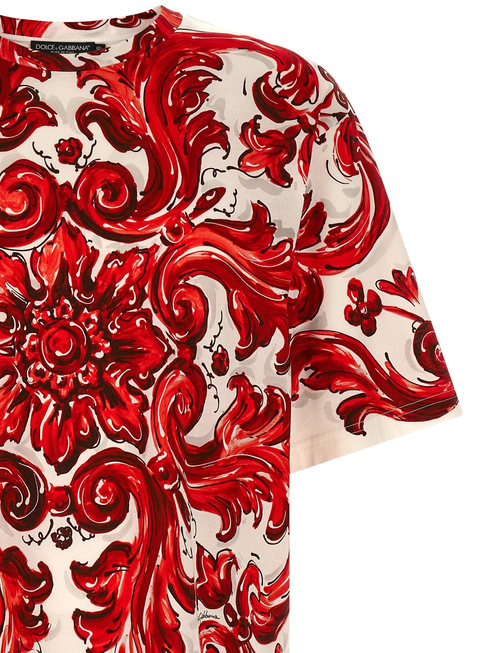 Dolce & Gabbana Multicolor Cotton T-Shirt