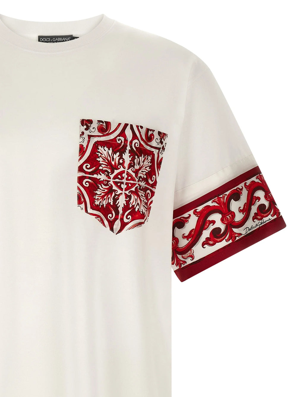 Dolce & Gabbana Multicolor Cotton T-Shirt