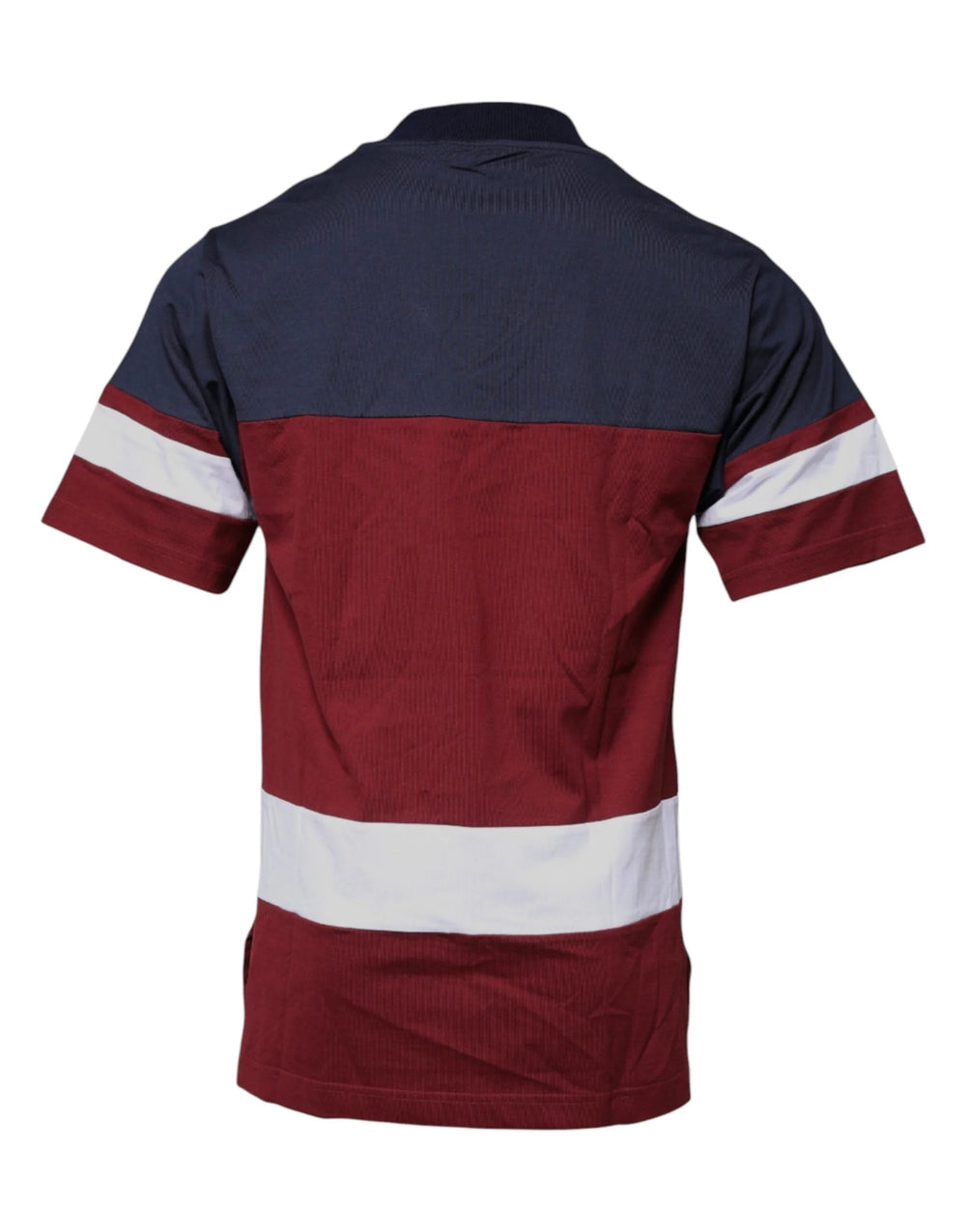 Dolce & Gabbana Multicolor Cotton Vneck Short Sleeve T-shirt - IT46 | S - T-Shirts