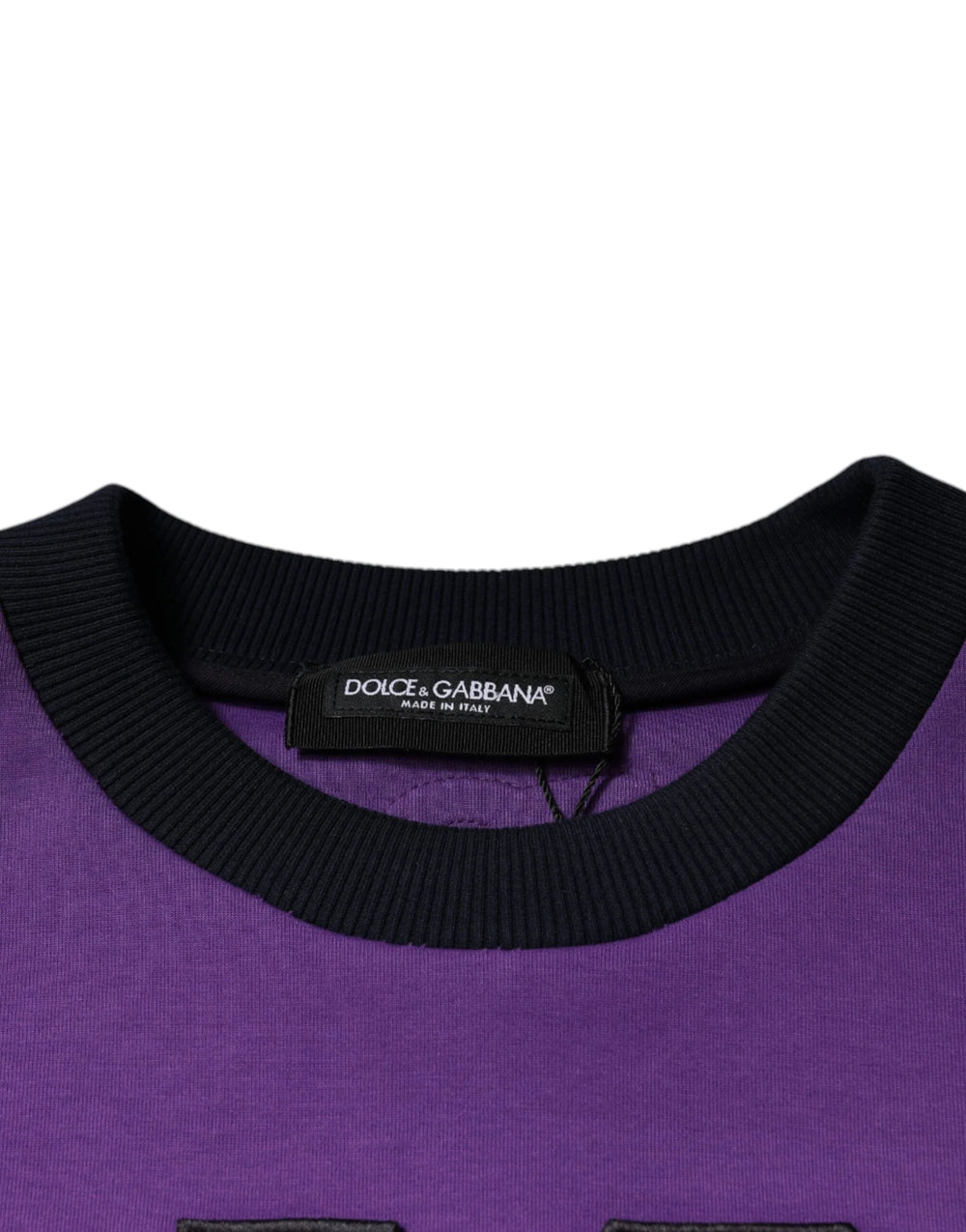 Dolce & Gabbana Multicolor Crew Neck Men Sweatshirt Sweater - IT54 | XL - Sweatshirts