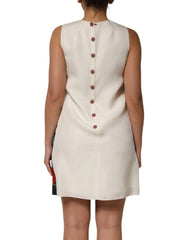 Dolce & Gabbana Multicolor Crystal Embellished Mini Dress - Dresses