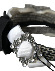 Dolce & Gabbana Multicolor Crystal Embellished Women Headband Diadem - Headbands
