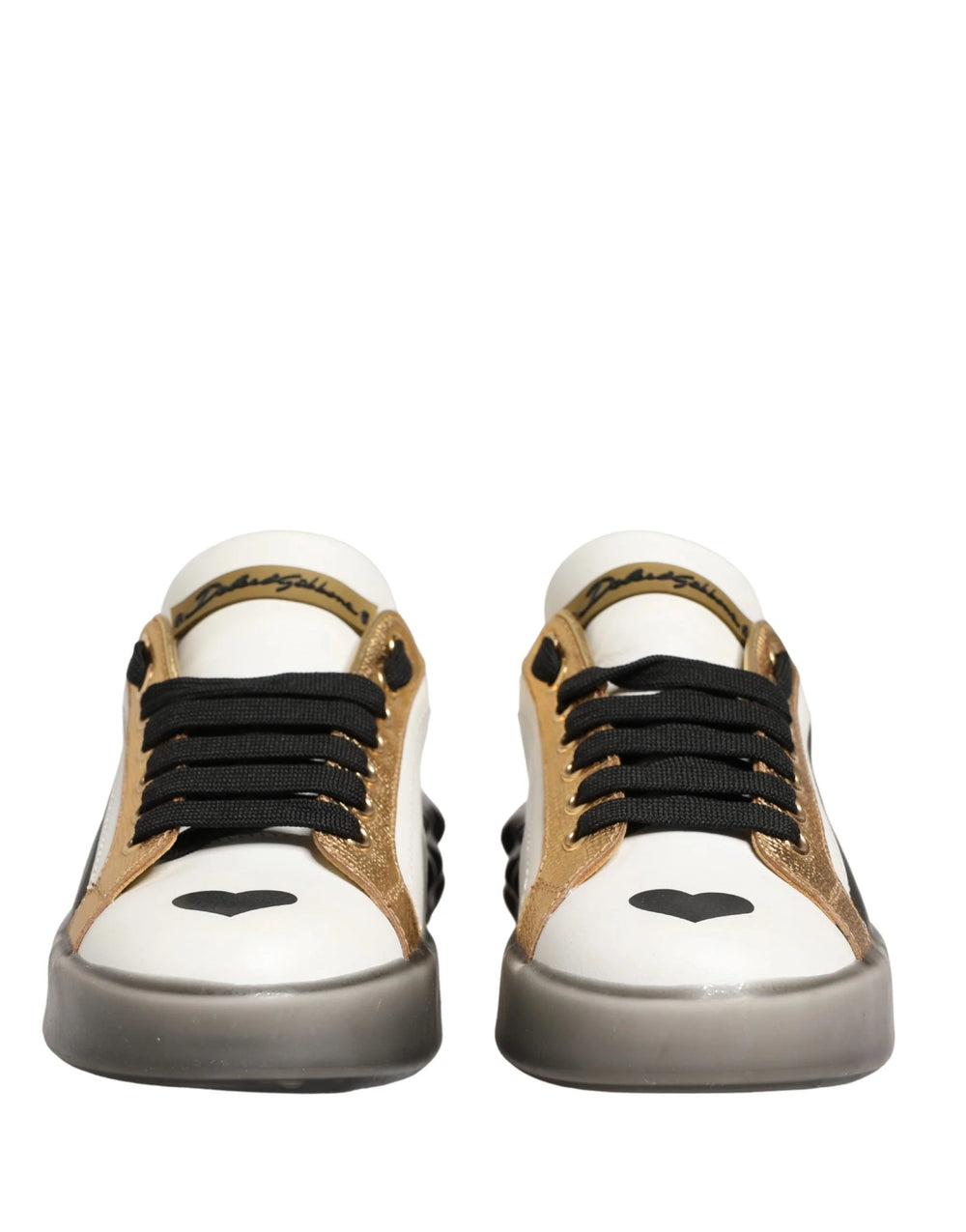 Dolce & Gabbana Multicolor Crystal StuddedLOVE Sneakers Shoes - EU35/US4.5