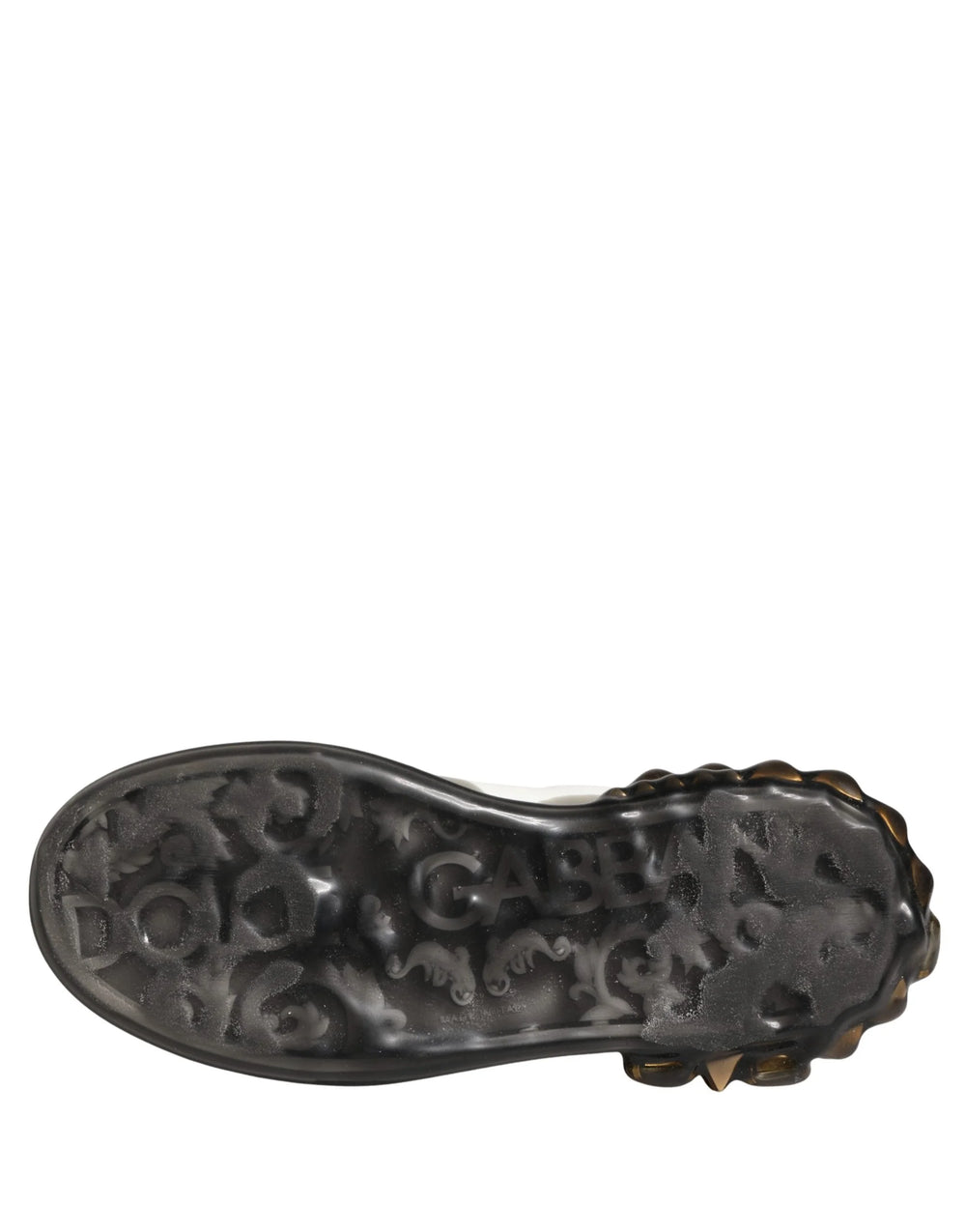 Dolce & Gabbana Multicolor Crystal StuddedLOVE Sneakers Shoes - EU35/US4.5