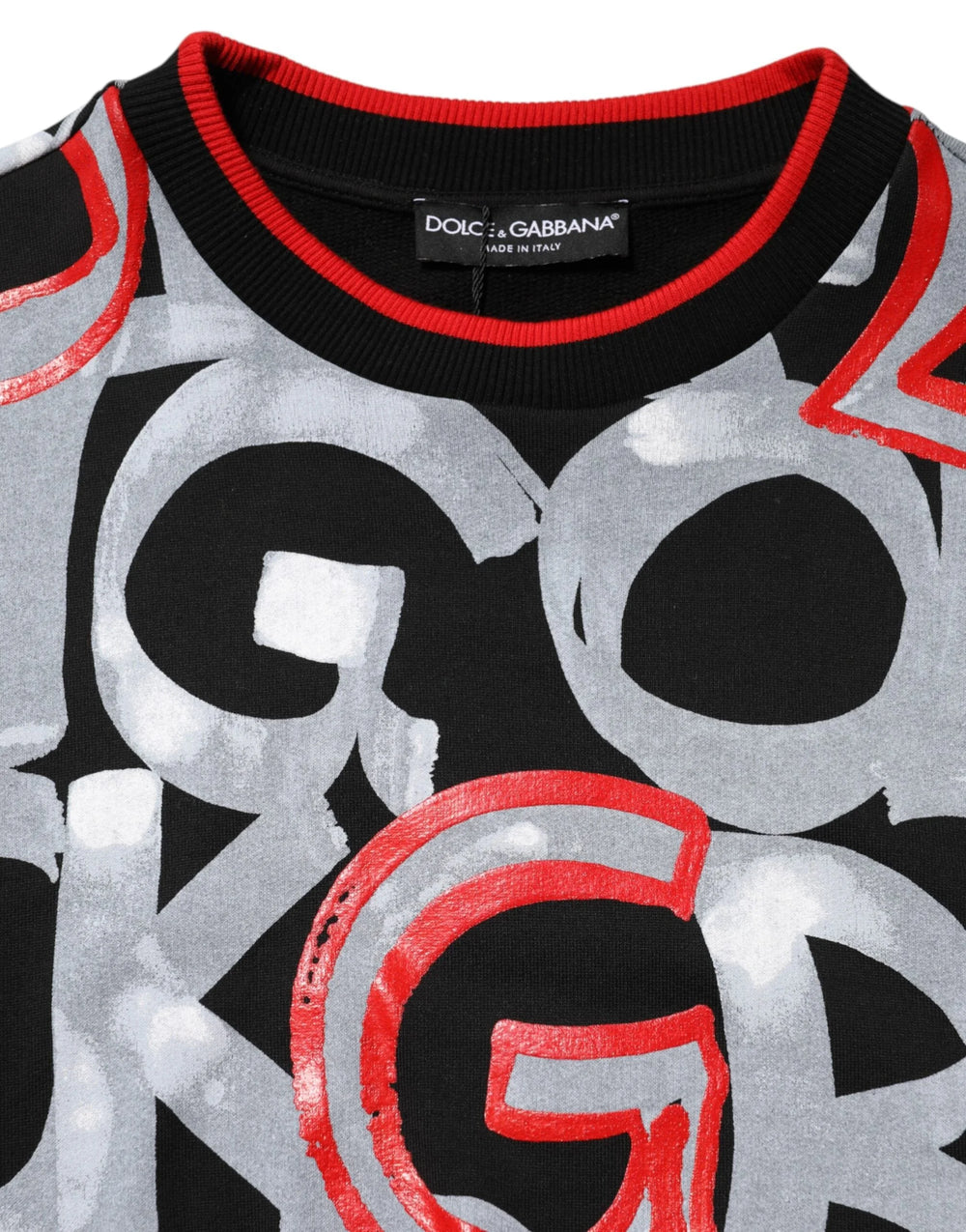 Dolce & Gabbana Multicolor D&G Monogram Sweatshirt Sweater - IT44 | XS - Sweatshirts