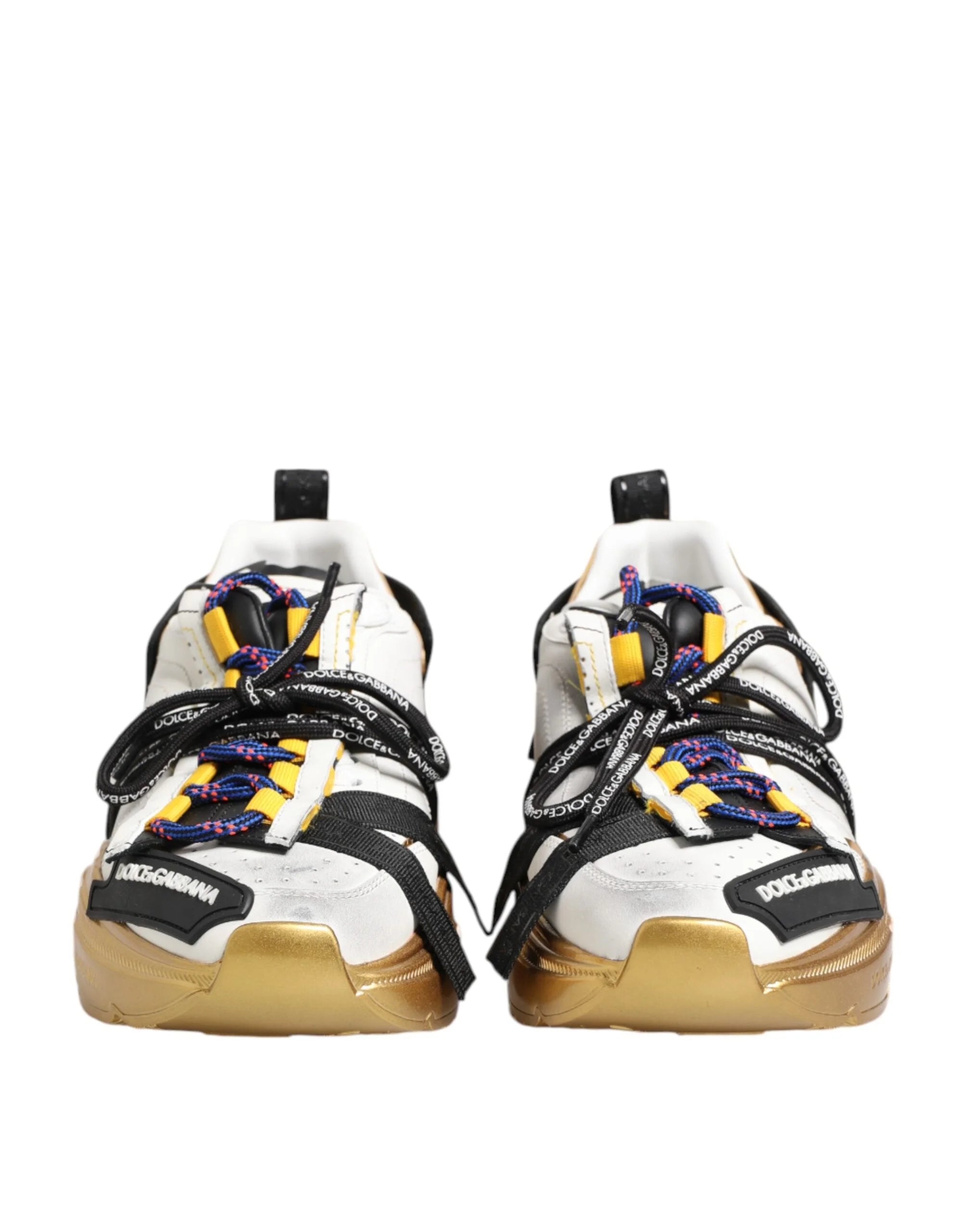 Dolce & Gabbana Multicolor Daymaster Low Top Sneakers Shoes - Sneakers