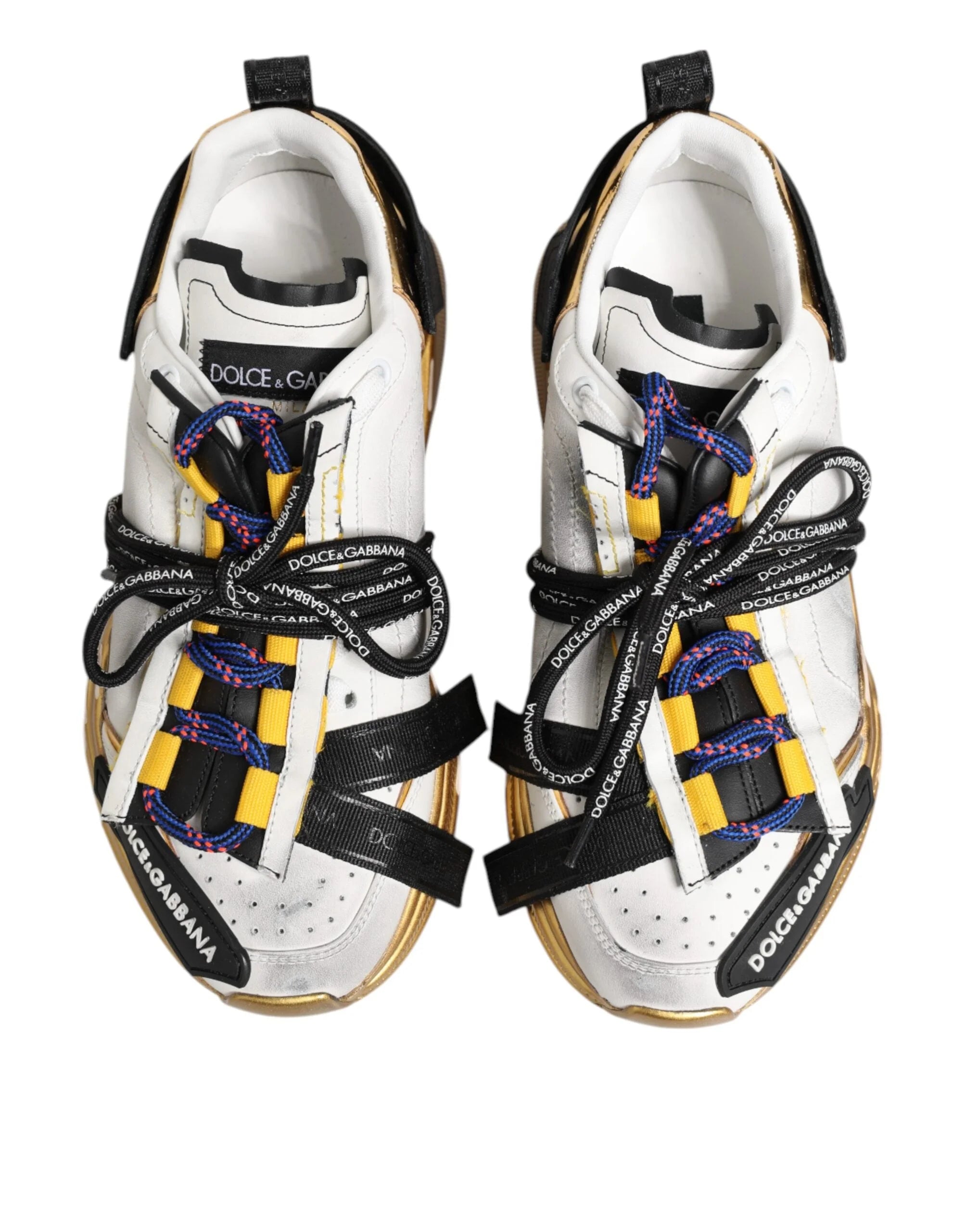 Dolce & Gabbana Multicolor Daymaster Low Top Sneakers Shoes - Sneakers