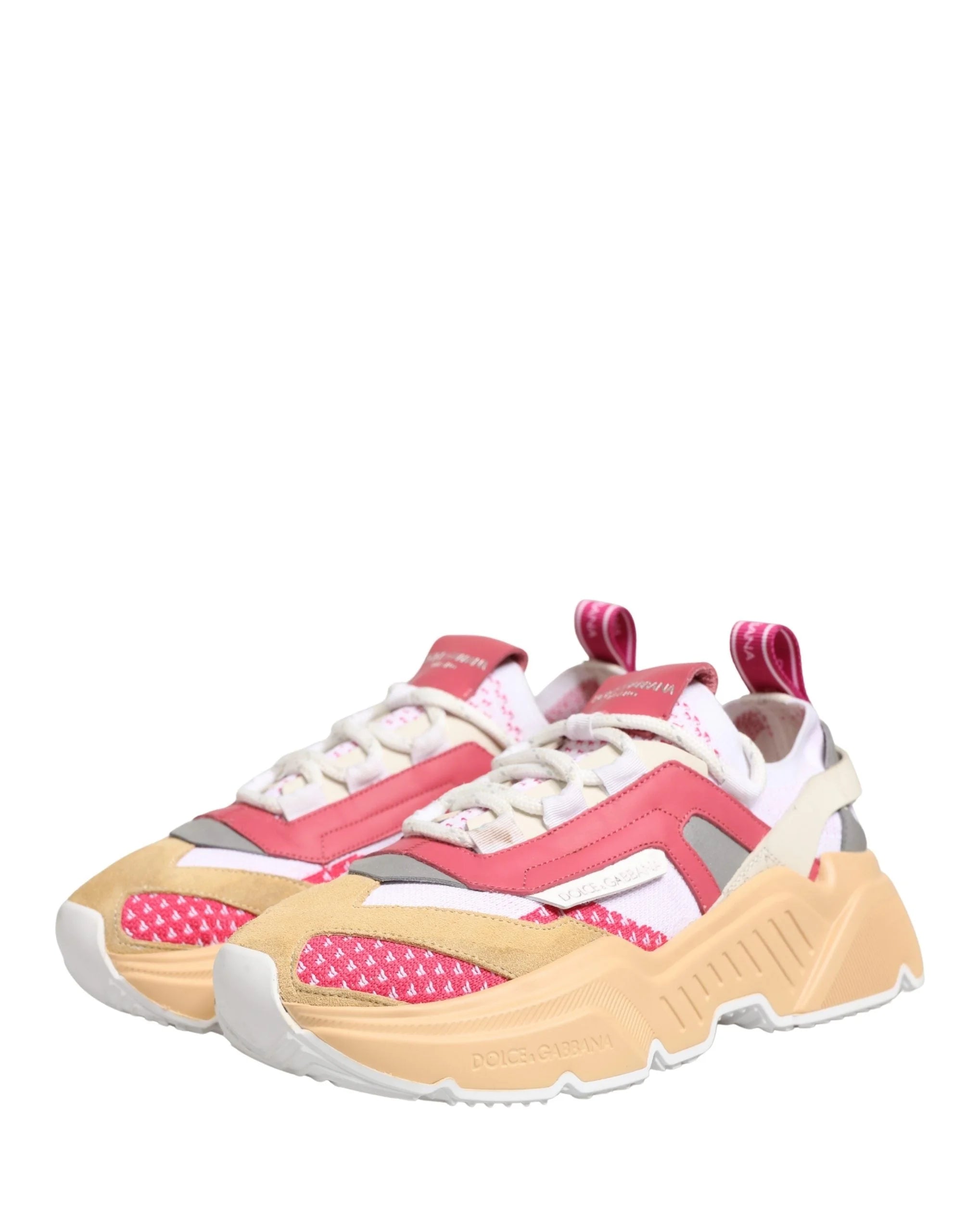 Dolce & Gabbana Multicolor Daymaster Low Top Sneakers Shoes - EU35.5/US5