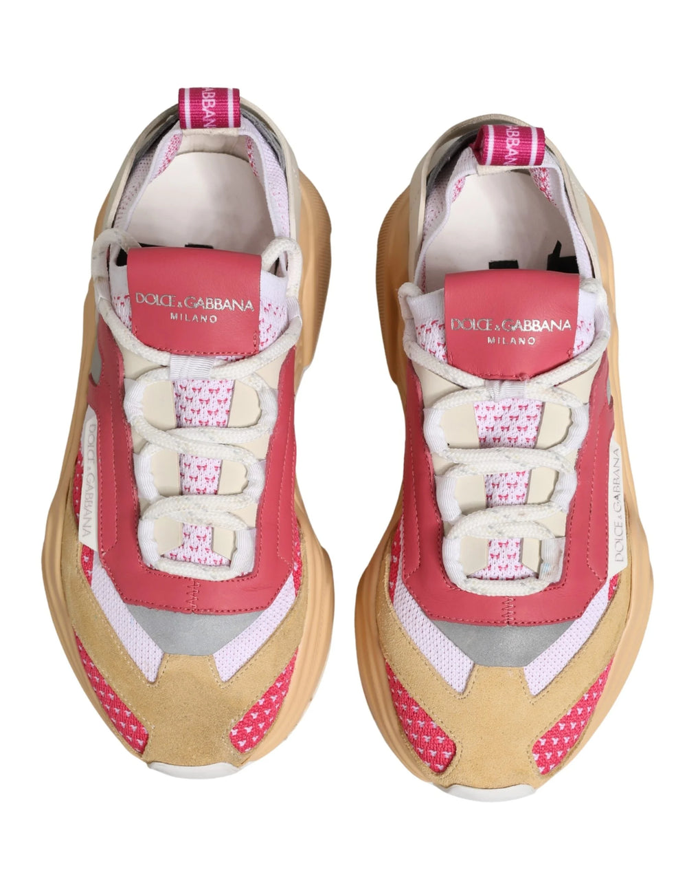 Dolce & Gabbana Multicolor Daymaster Low Top Sneakers Shoes - EU35.5/US5