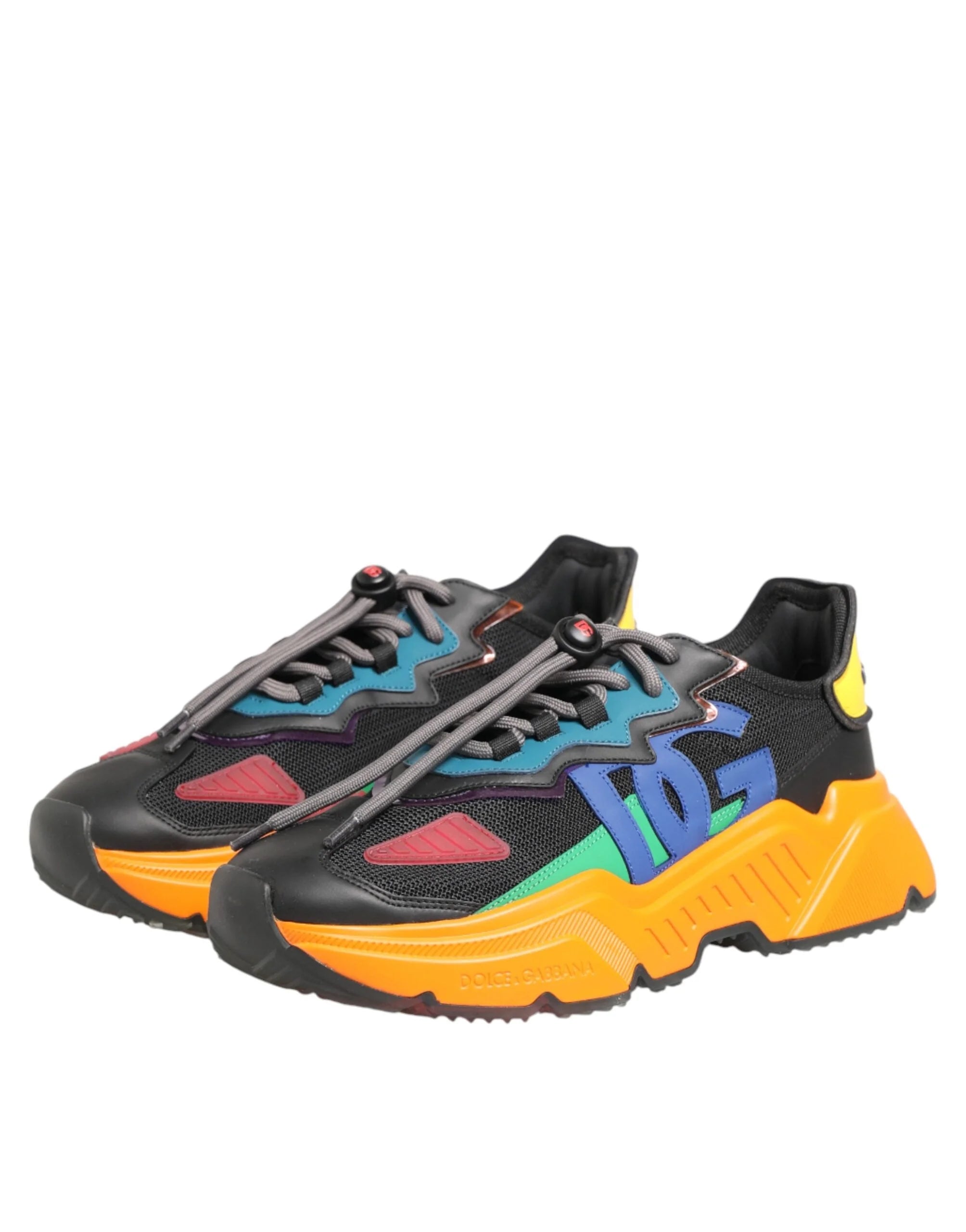 Dolce & Gabbana Multicolor Daymaster Low Top Sneakers Shoes - EU43/US10