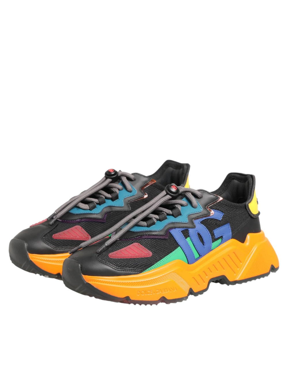 Dolce & Gabbana Multicolor Daymaster Low Top Sneakers Shoes - EU43/US10