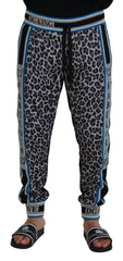 Dolce & Gabbana Multicolor DG King Leopard Print Jogger Pants - IT52 | L - Joggers
