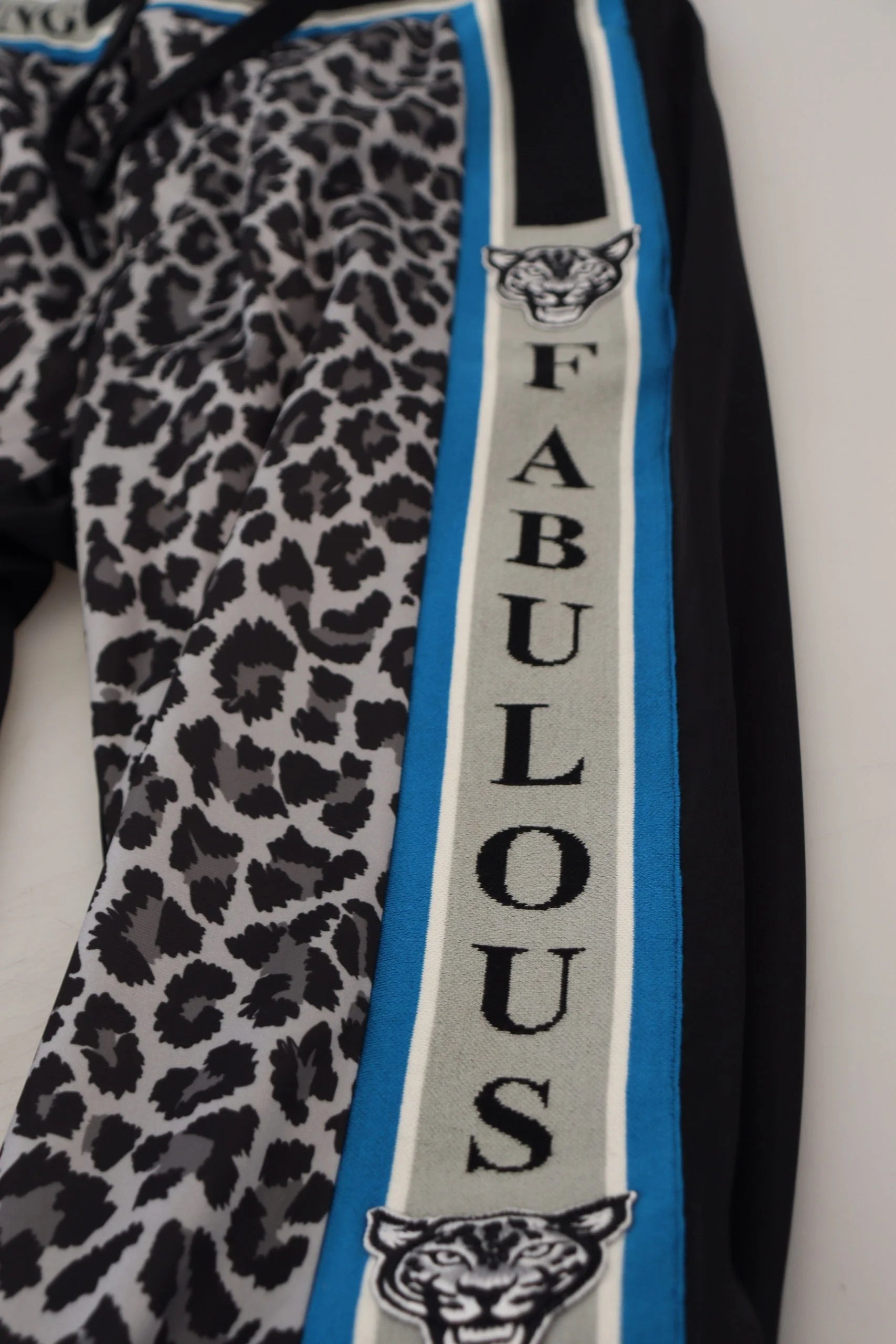 Dolce & Gabbana Multicolor DG King Leopard Print Jogger Pants - IT52 | L - Joggers