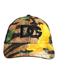 Dolce & Gabbana Multicolor DG Logo Patch 6 Panels Baseball Cap - 57 cm|S - Baseball Caps
