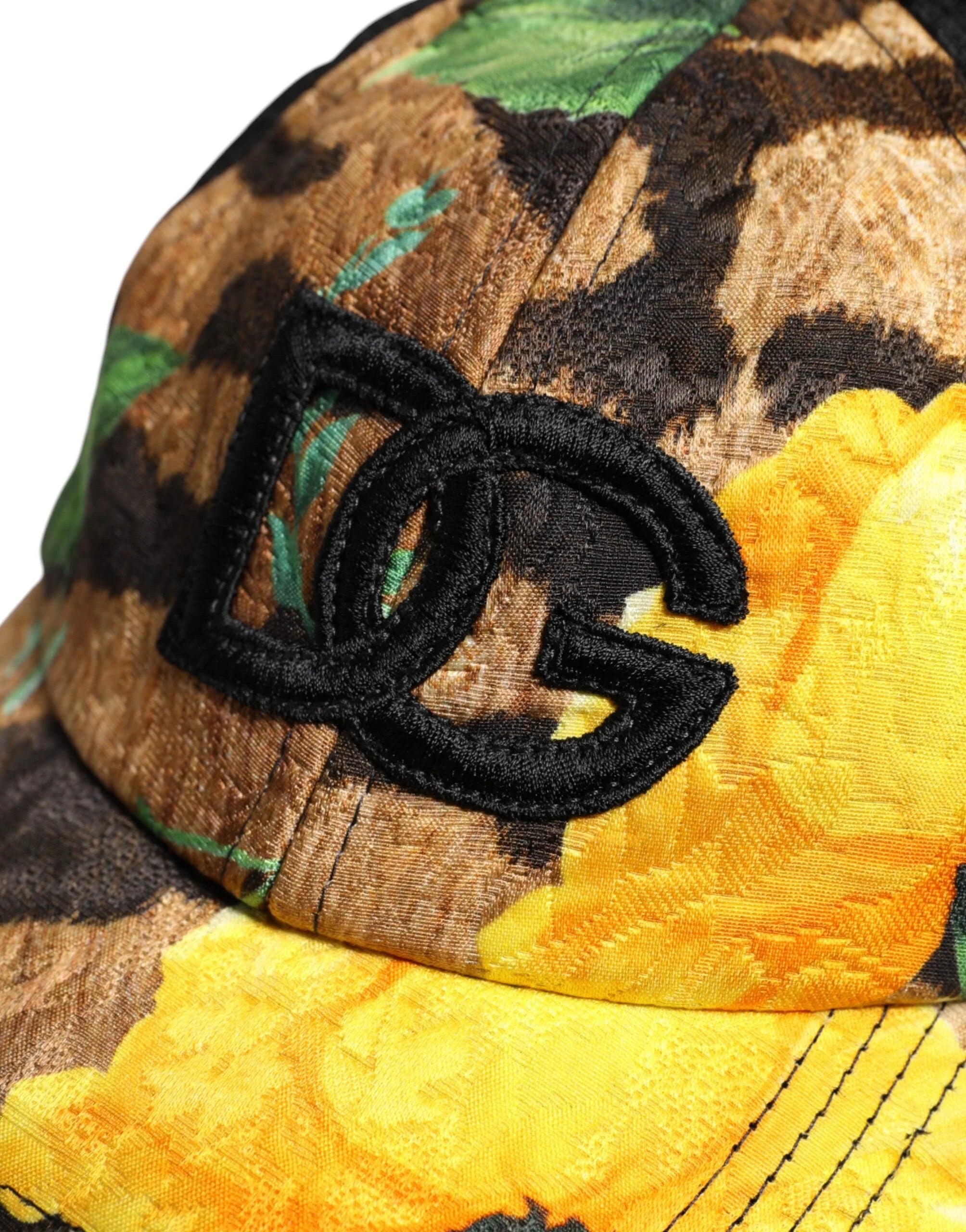 Dolce & Gabbana Multicolor DG Logo Patch 6 Panels Baseball Cap - 57 cm|S - Baseball Caps