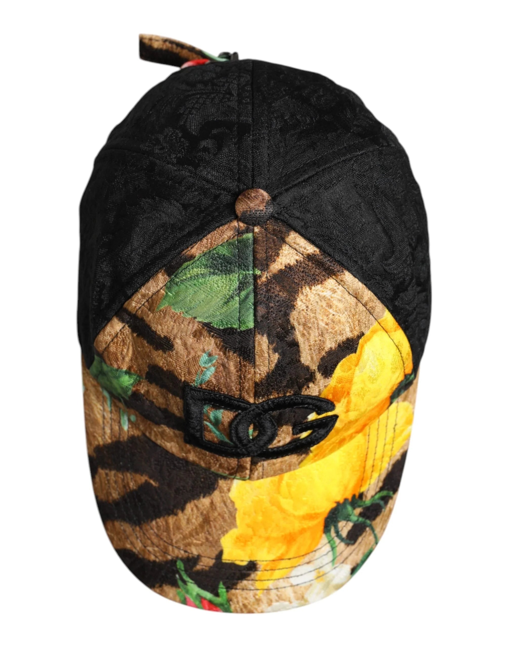 Dolce & Gabbana Multicolor DG Logo Patch 6 Panels Baseball Cap - 57 cm|S - Baseball Caps