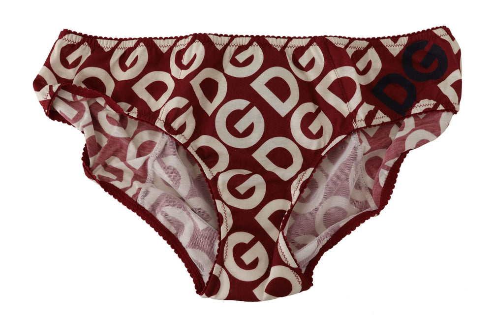Dolce & Gabbana Multicolor DG Logo Print Slip Bottom Underwear - Briefs