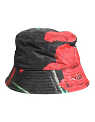 Dolce & Gabbana Multicolor DG Plaque Wide Brim Bucket Hat - 57 cm|S