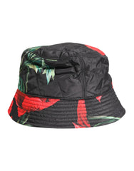 Dolce & Gabbana Multicolor DG Plaque Wide Brim Bucket Hat - 57 cm|S