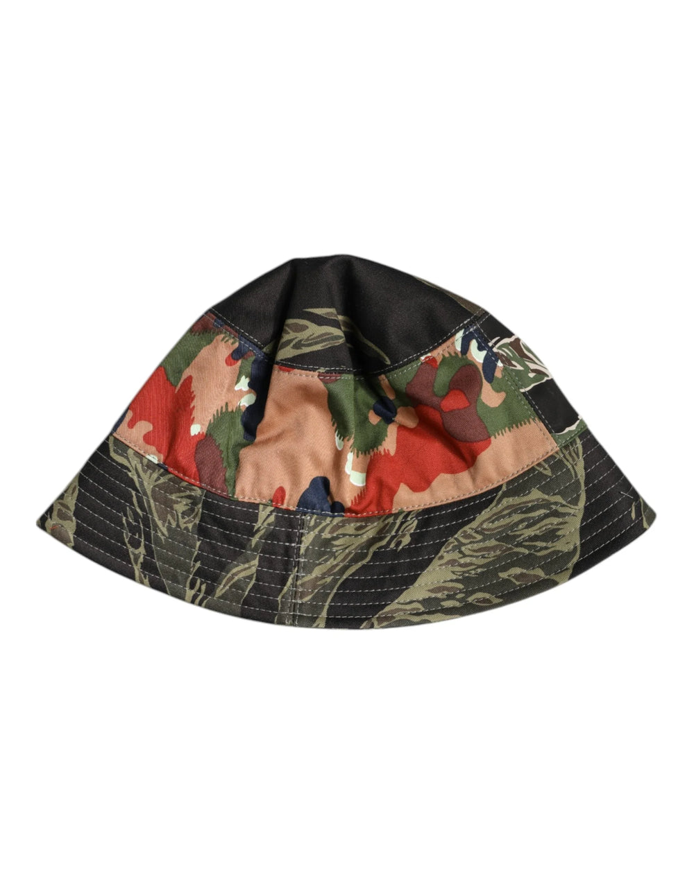 Dolce & Gabbana Multicolor DG Plaque Wide Brim Bucket Hat - 58 cm|M - Bucket Hats