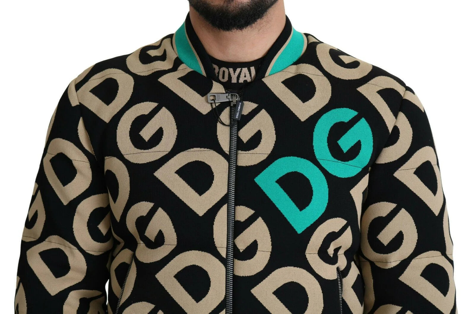 Dolce & Gabbana Multicolor DGMILLENNIALS Logo Print Jacket - IT48 | M - Bomber Jackets