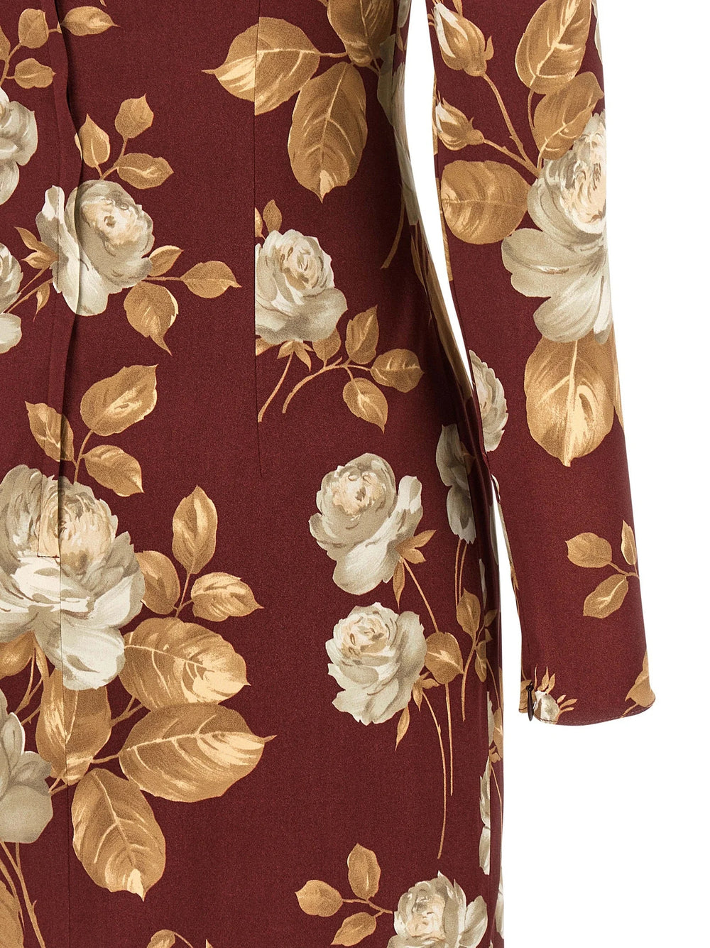 Dolce & Gabbana Multicolor Elastane Midi Dress - IT38