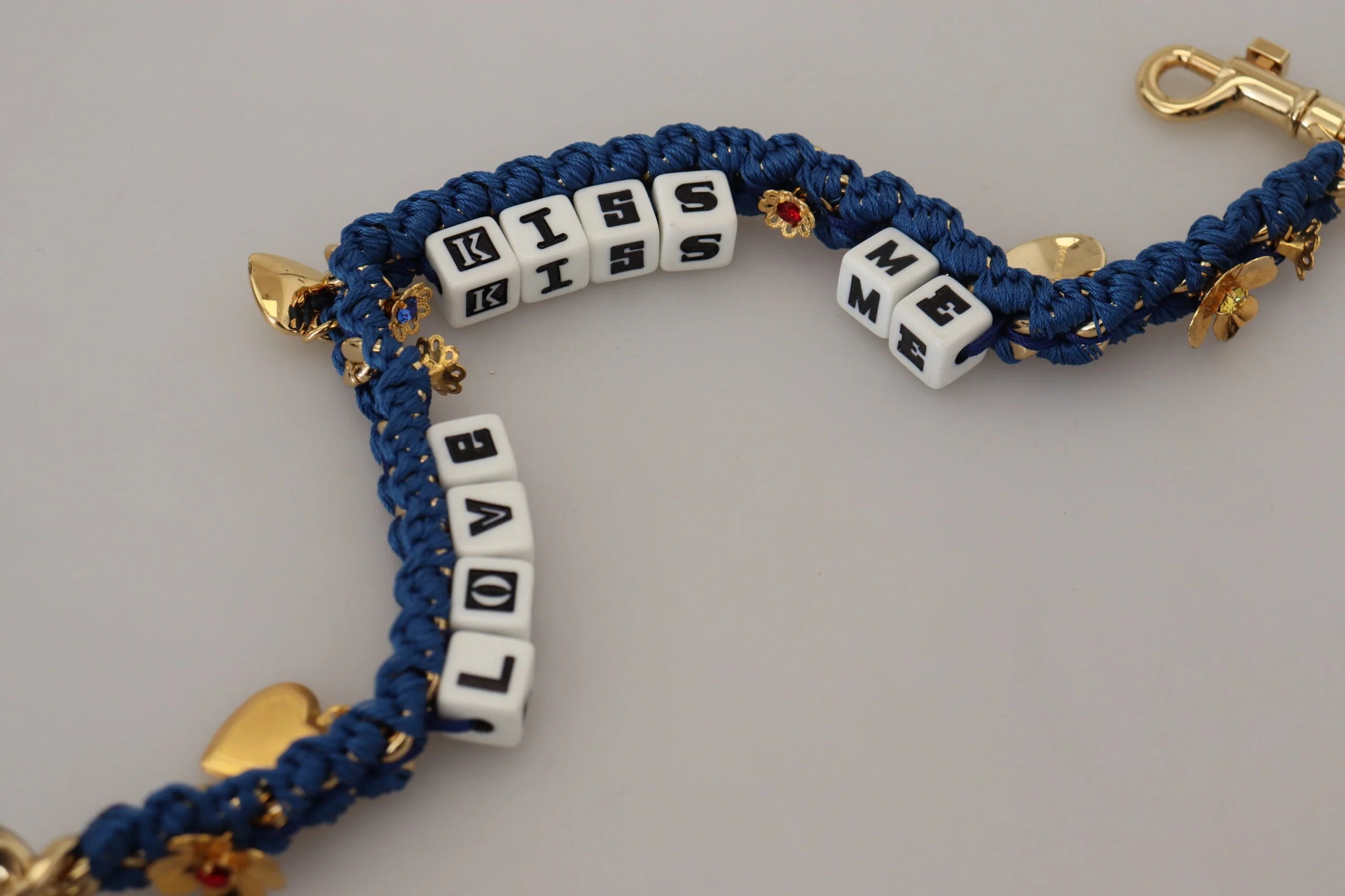 Dolce & Gabbana Multicolor Embellished Bag Shoulder Strap - Handbag & Wallet Accessories