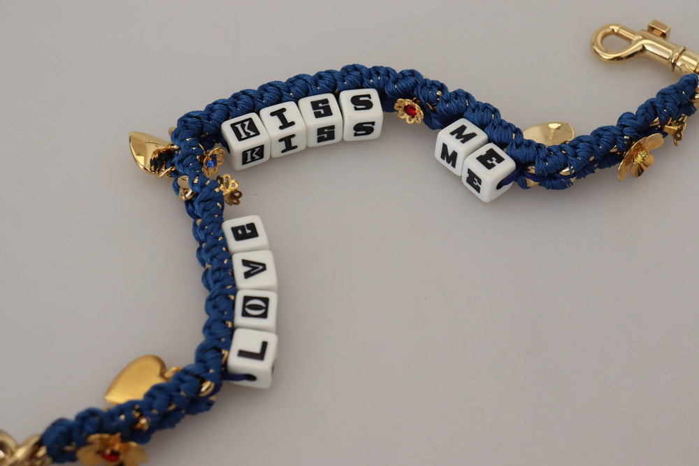 Dolce & Gabbana Multicolor Embellished Bag Shoulder Strap - Handbag & Wallet Accessories