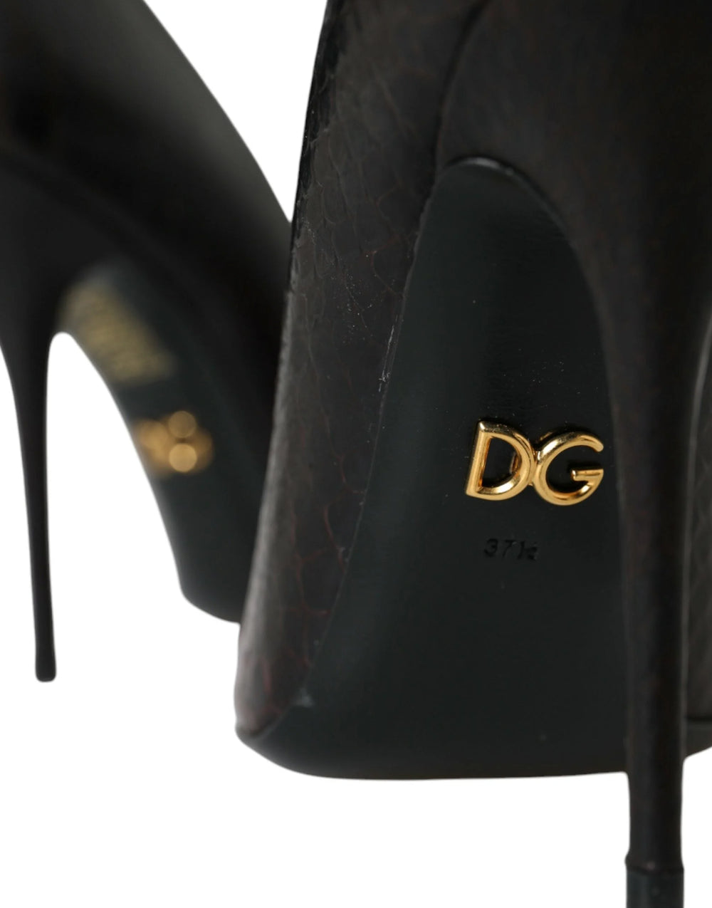 Dolce & Gabbana Multicolor Exotic Leather Heels Pumps Shoes - Heels