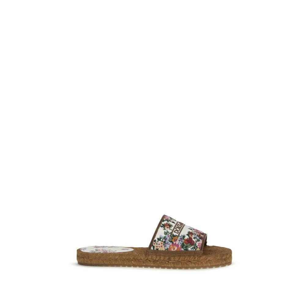 Dolce & Gabbana Multicolor Fabric Espadrilles