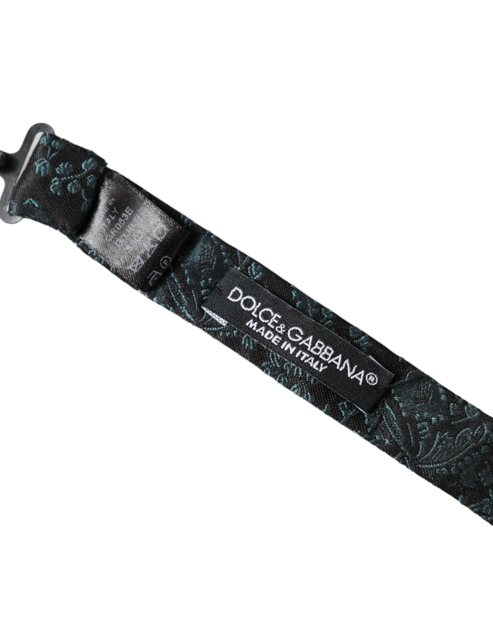 Dolce & Gabbana Multicolor Fantasy Floral Silk Adjustable Neck Men Bow Tie - Neckties