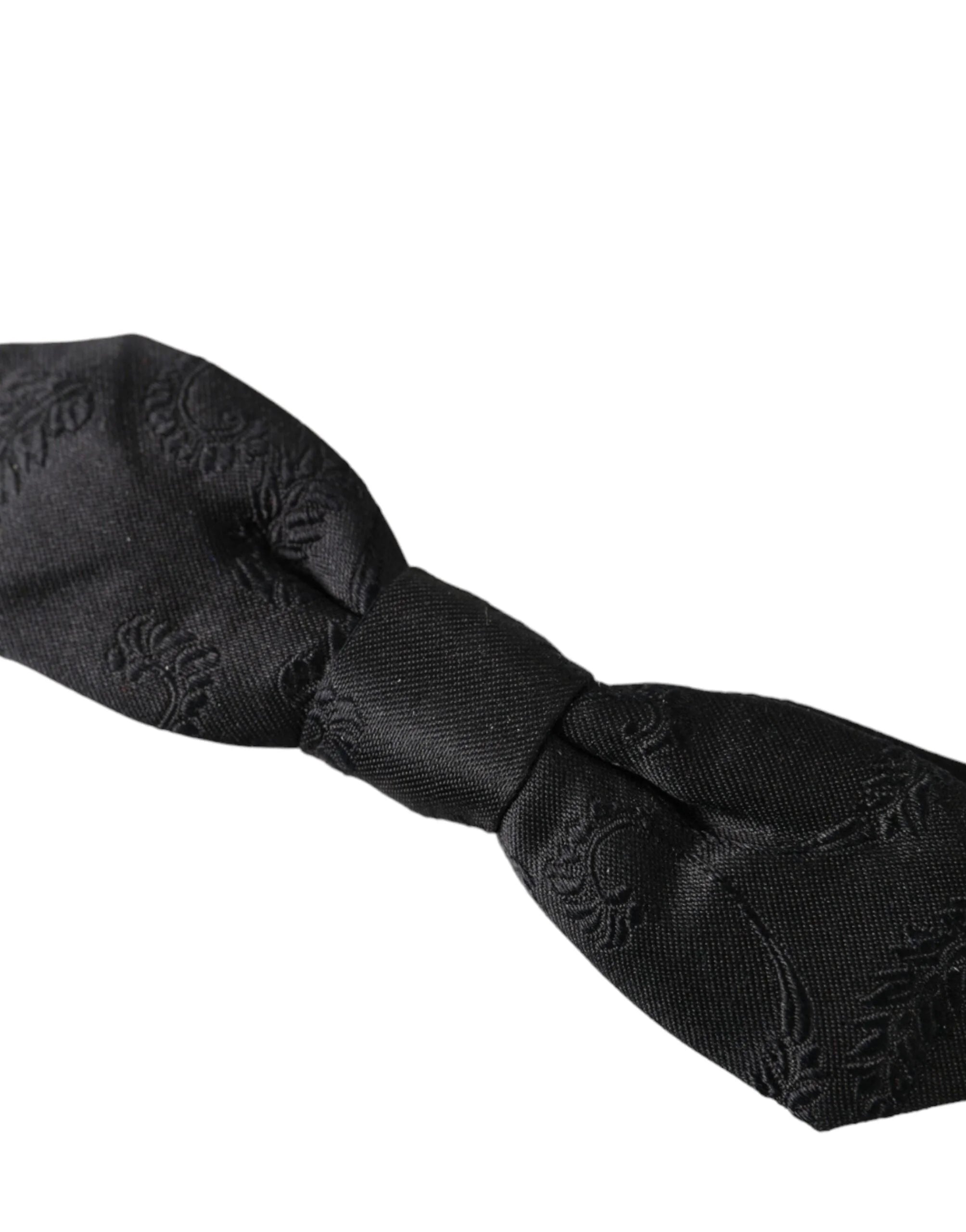 Dolce & Gabbana Multicolor Fantasy Silk Adjustable Neck Bow Tie - Neckties