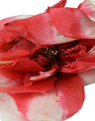 Dolce & Gabbana Multicolor Floral Applique Silk Women Headband Diadem - Headbands