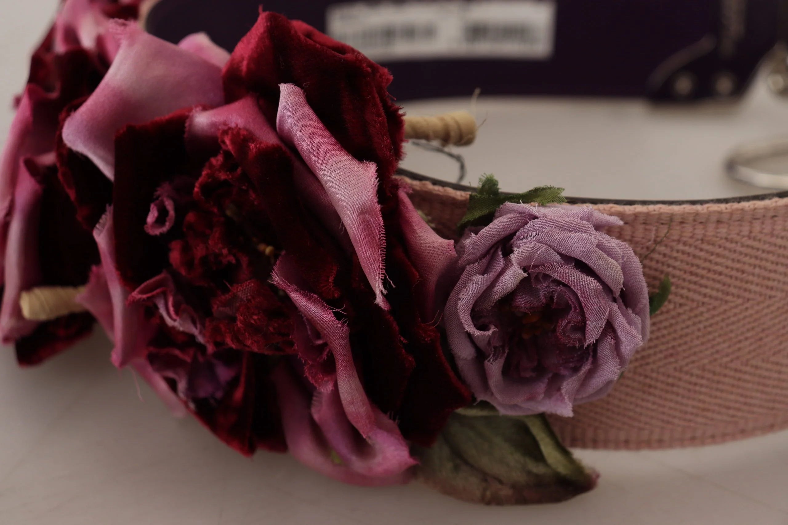 Dolce & Gabbana Multicolor Floral Appliques Metal Shoulder Strap - Handbag & Wallet Accessories