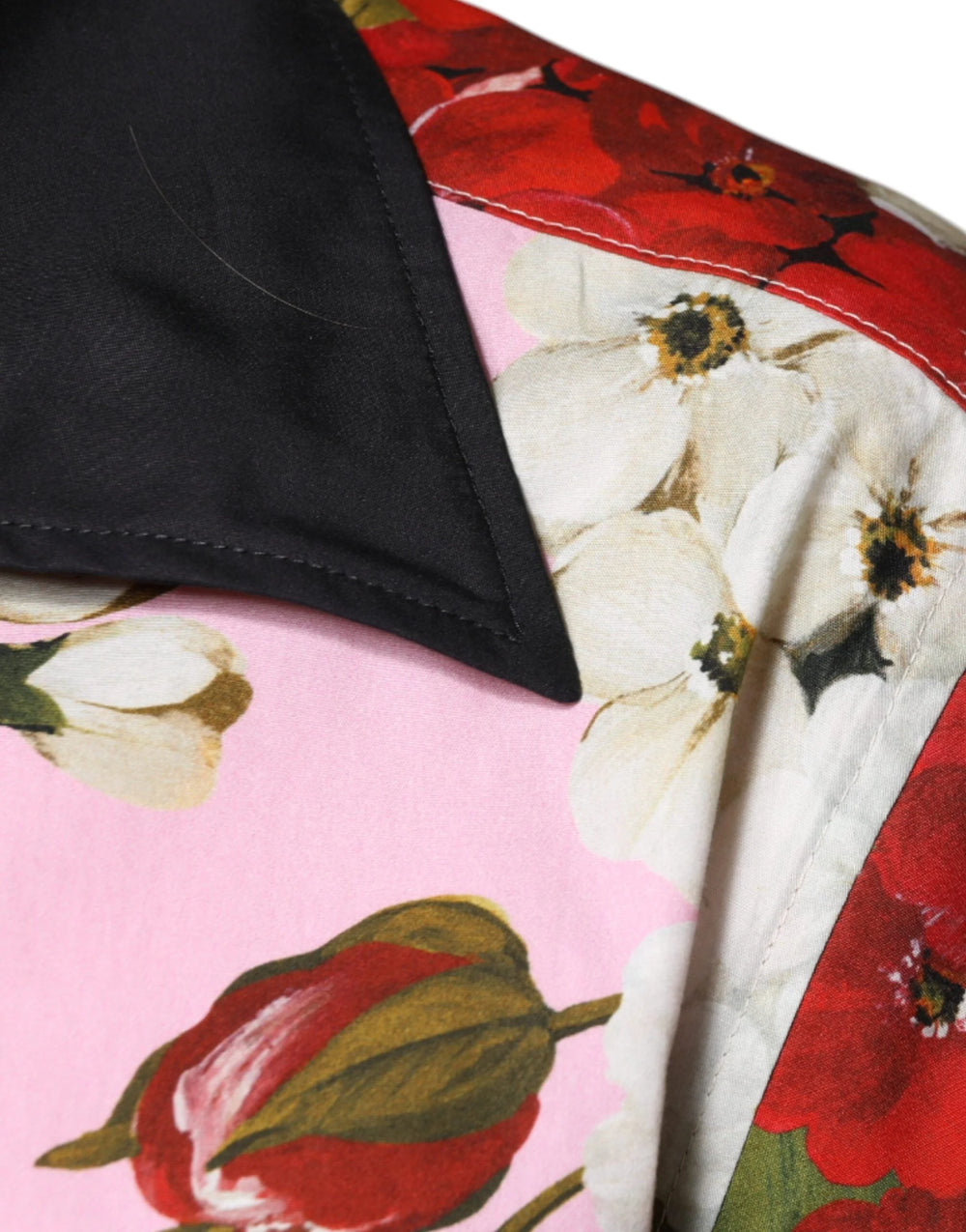Dolce & Gabbana Multicolor Floral Button Down Casual Shirt - IT40 | M - Shirts