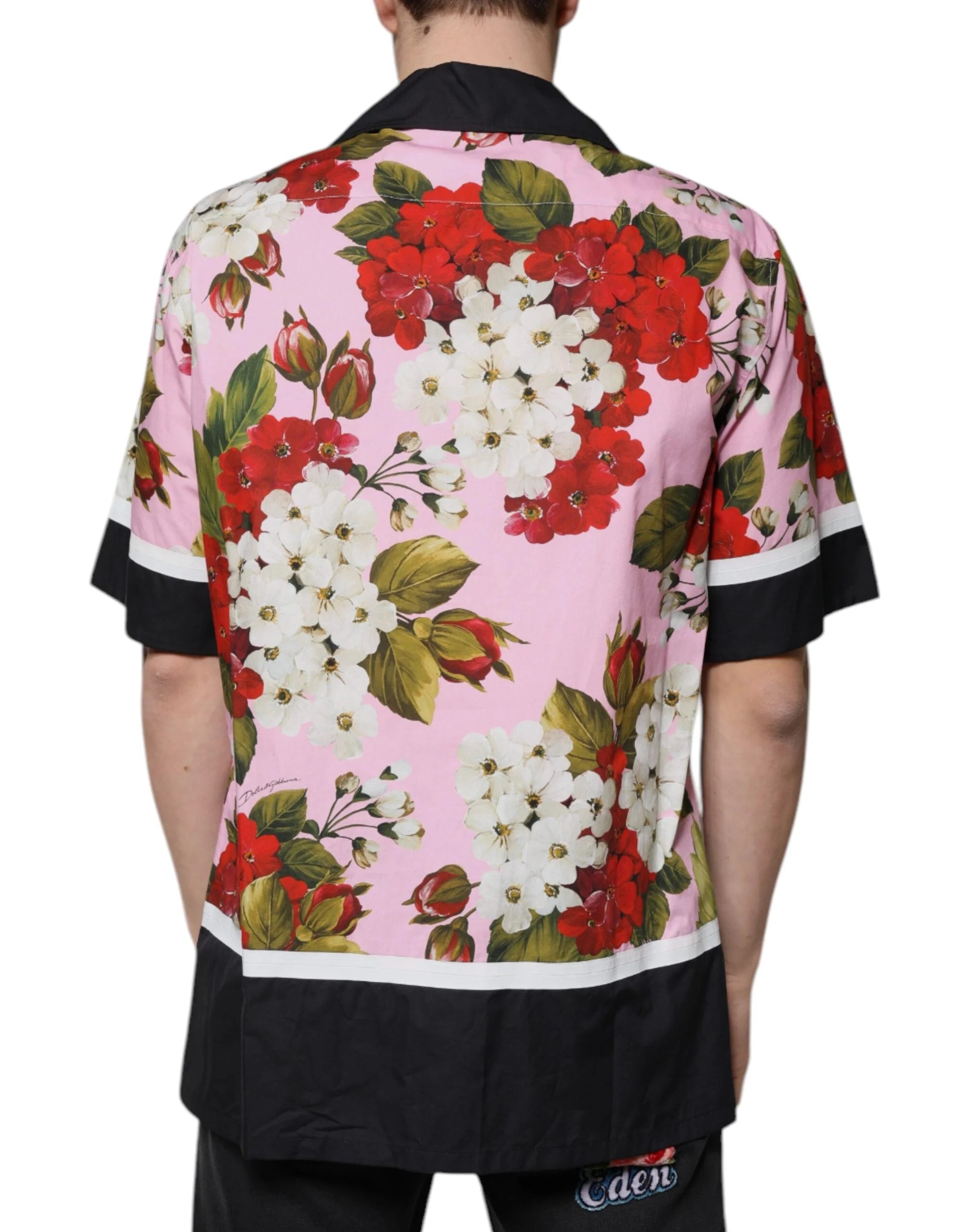 Dolce & Gabbana Multicolor Floral Button Down Casual Shirt - IT40 | M - Shirts