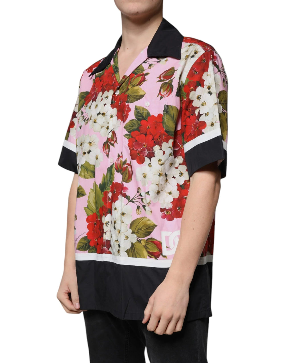Dolce & Gabbana Multicolor Floral Button Down Casual Shirt - IT40 | M - Shirts