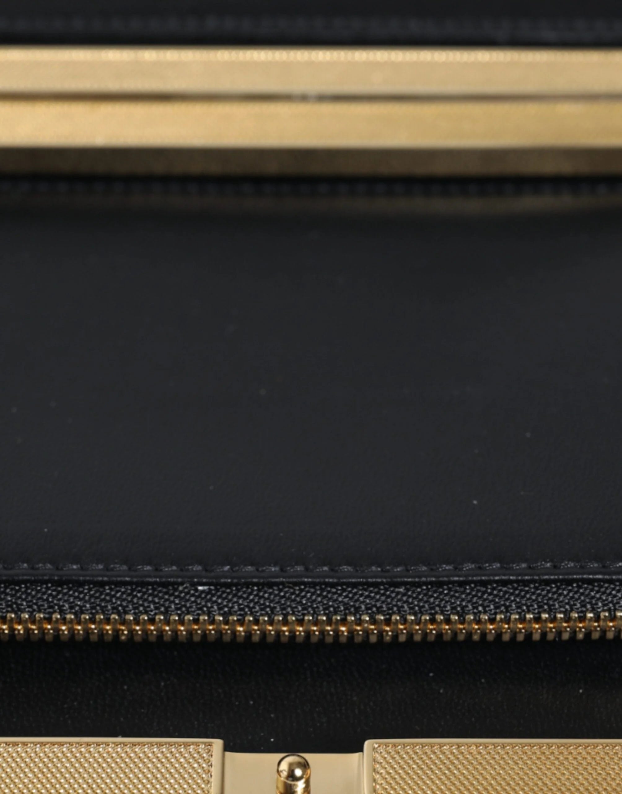 Dolce & Gabbana Multicolor Floral Gold Frame Clutch Evening Purse Bag - Clutch Bags