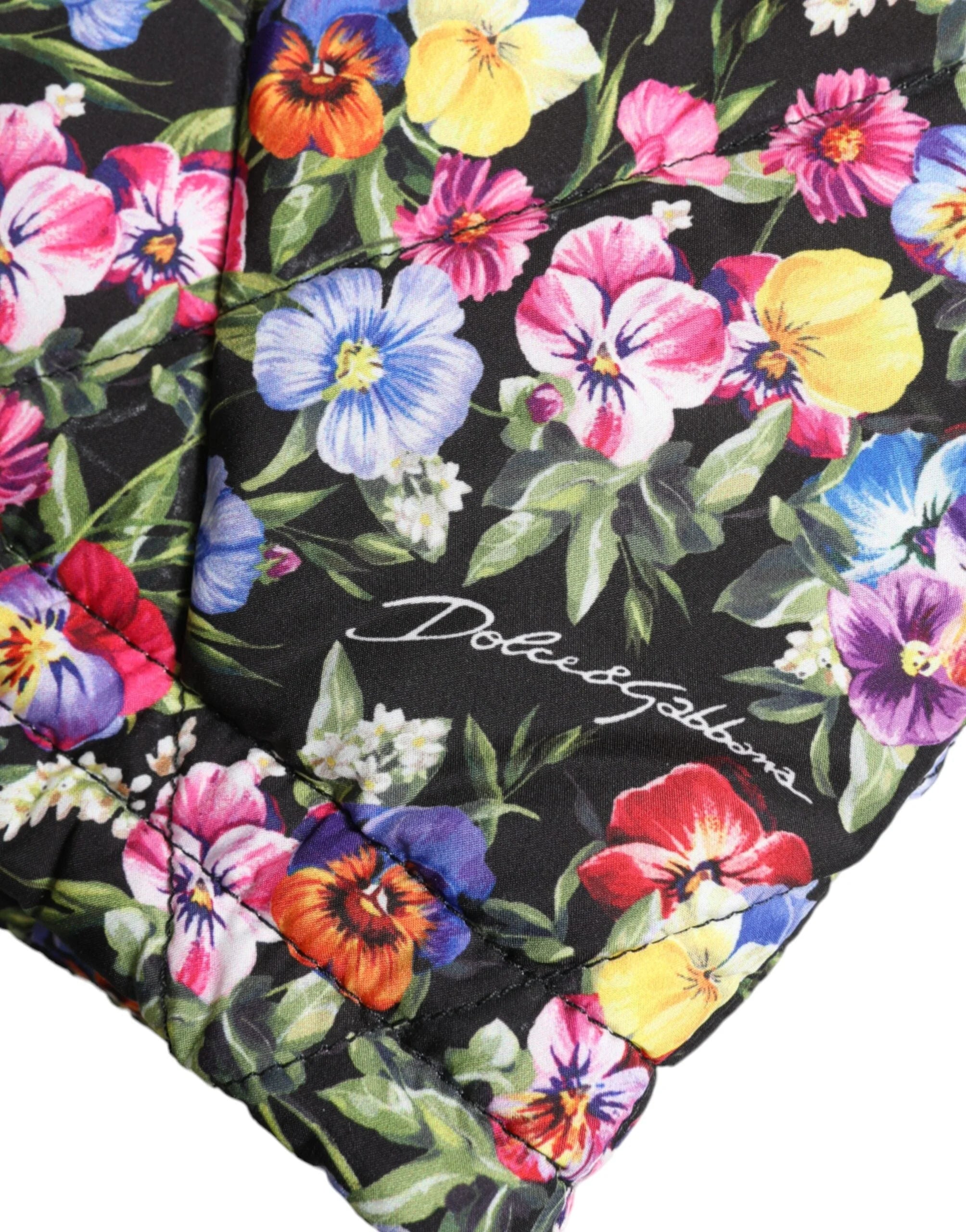 Dolce & Gabbana Multicolor Floral High Waist Hot Pants Shorts - IT40|S - Short Trousers
