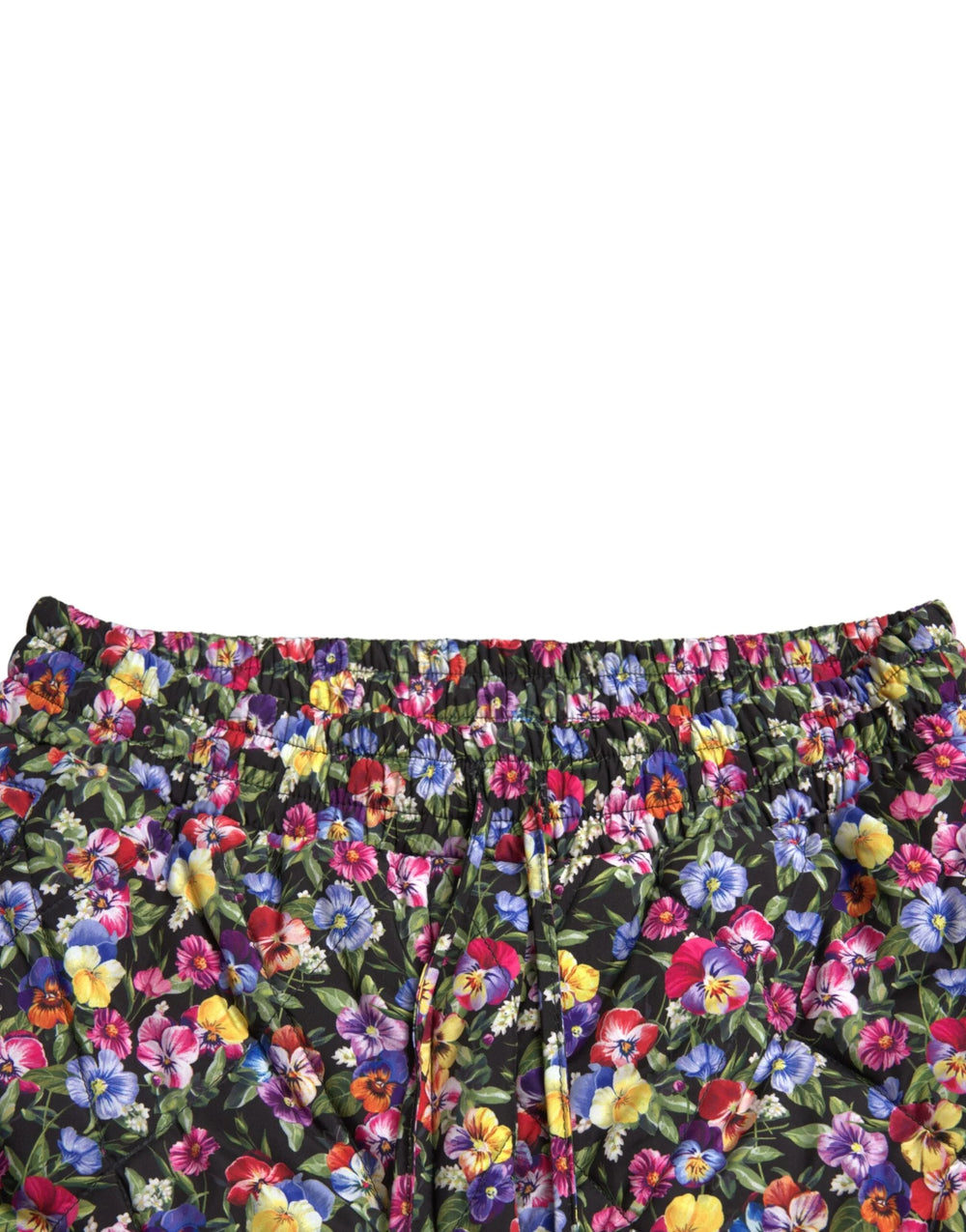 Dolce & Gabbana Multicolor Floral High Waist Hot Pants Shorts - IT40|S - Short Trousers