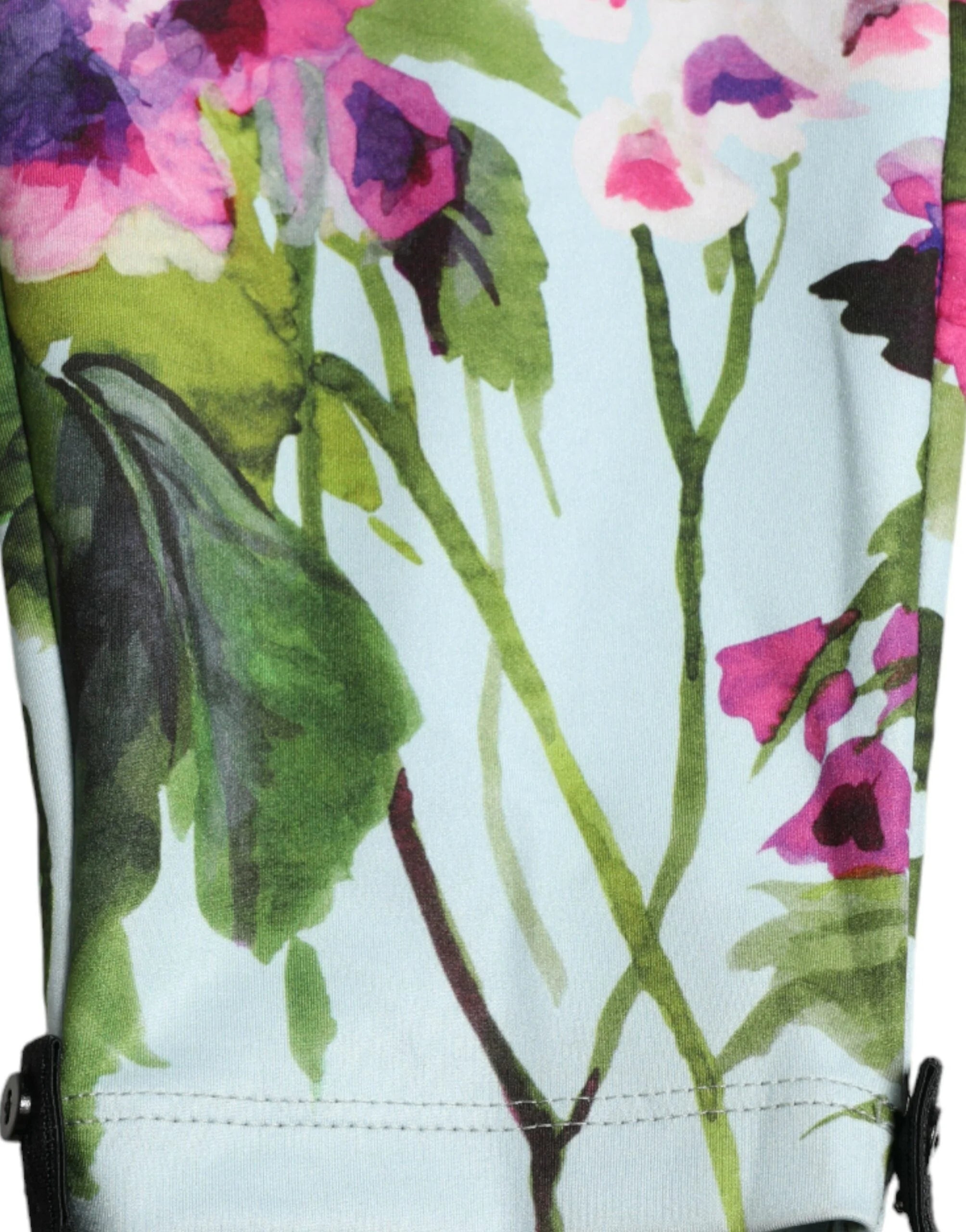 Dolce & Gabbana Multicolor Floral High Waist Leggings Pants - IT40|S - Leggings