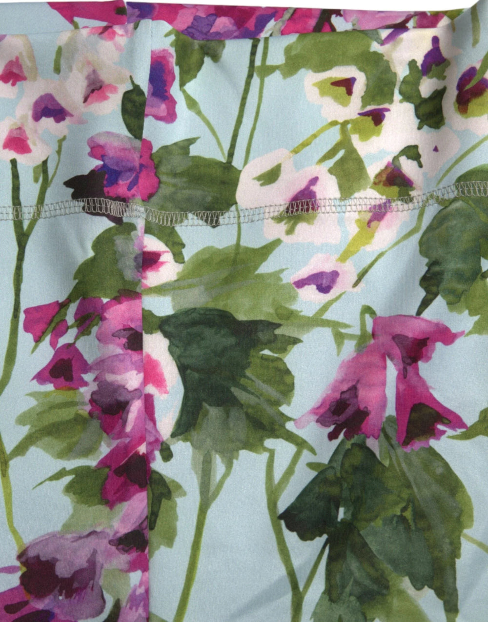 Dolce & Gabbana Multicolor Floral High Waist Leggings Pants - IT40|S - Leggings