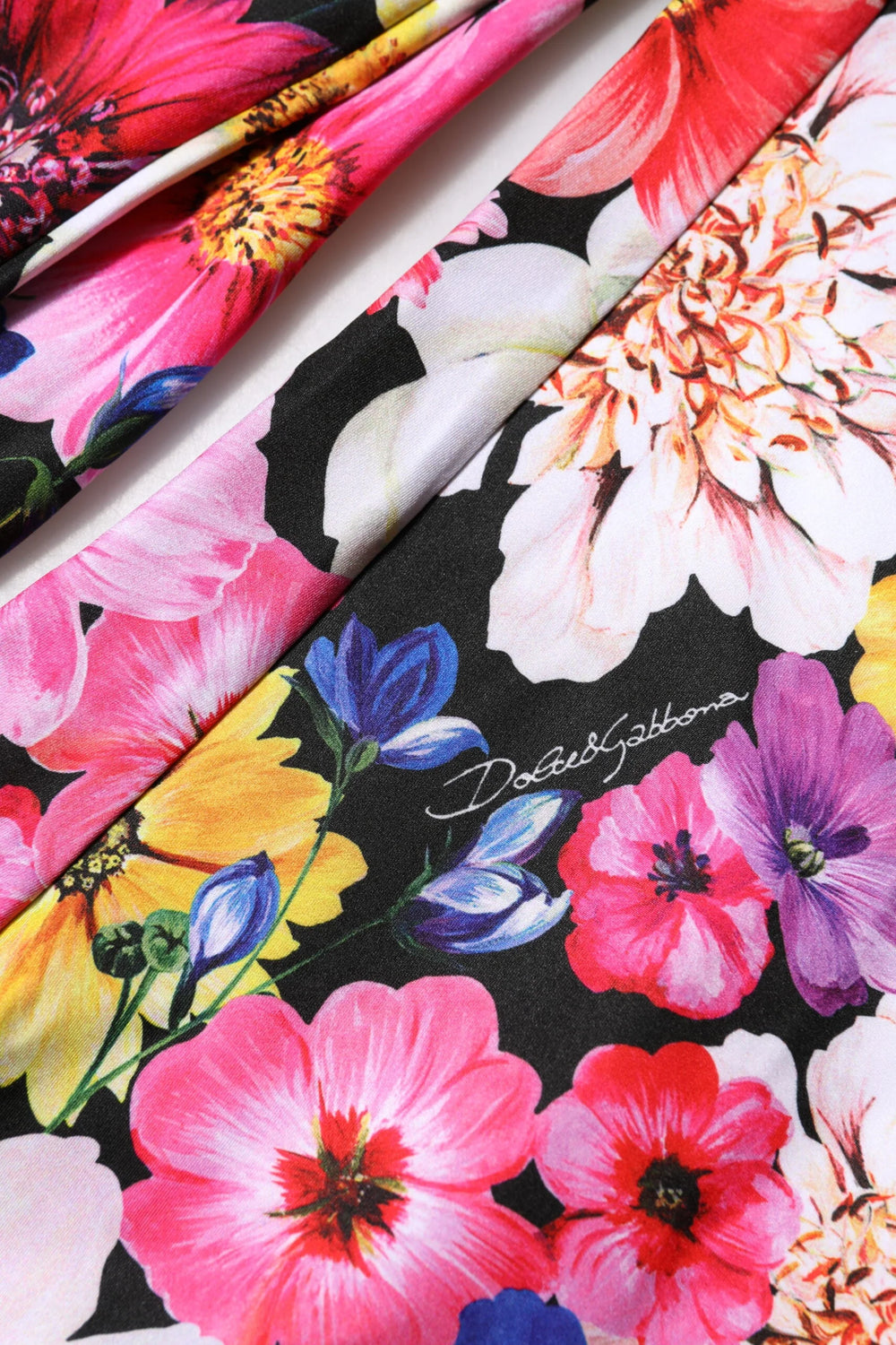 Dolce & Gabbana Multicolor Floral High Waist Leggings Pants - IT40|S - Leggings