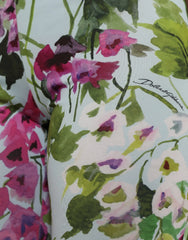 Dolce & Gabbana Multicolor Floral High Waist Leggings Pants - IT40|S - Leggings