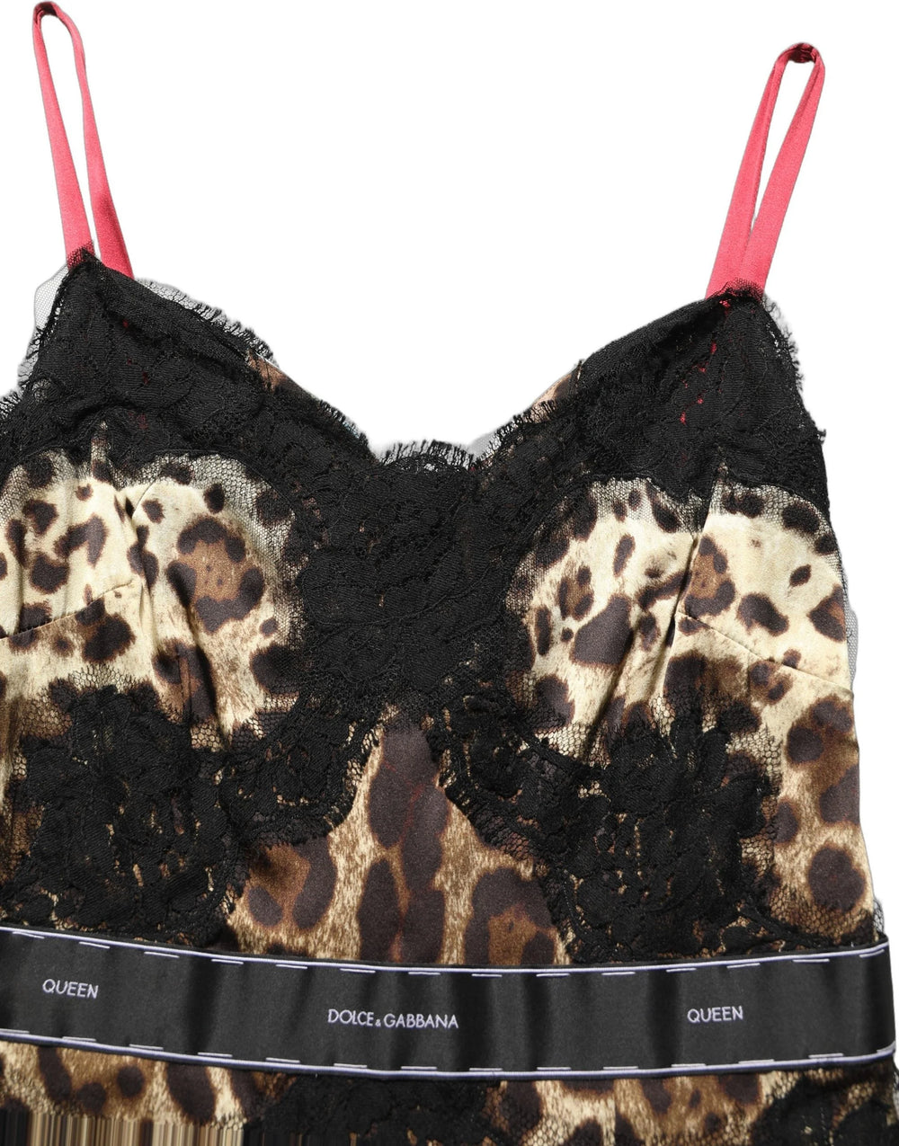 Dolce & Gabbana Multicolor Floral Leopard Silk Lace Trim Mini Dress - IT38 | XS