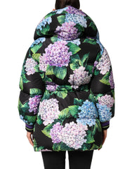 Dolce & Gabbana Multicolor Floral Print Puffer Quilted Jacket - IT40|S - Puffer Jackets